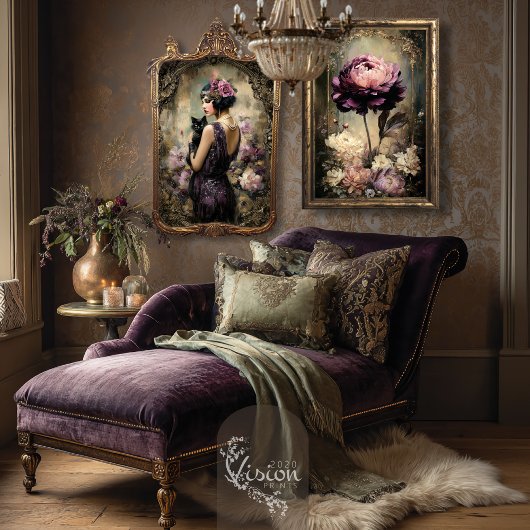 Roaring 20's Heavyweight Decoupage Paper SET Geschenkpapier Set