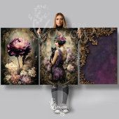 Roaring 20's Heavyweight Decoupage Paper SET Geschenkpapier Set