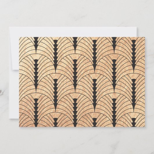 Roaring 20's New Year Party Einladung (Rückseite)