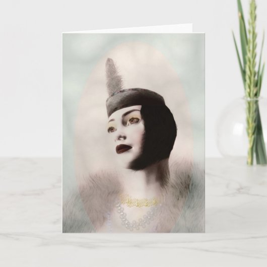 Roaring 20's Note Card Karte (Vorderseite)