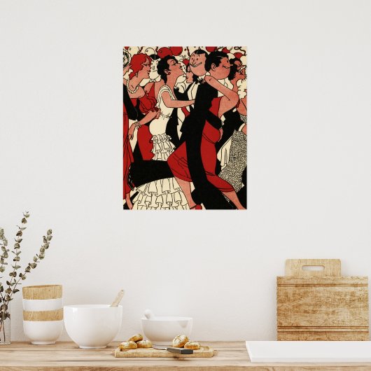 Roaring 20s poster (Küche)