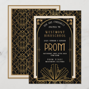Roaring 20's Prom Einladung