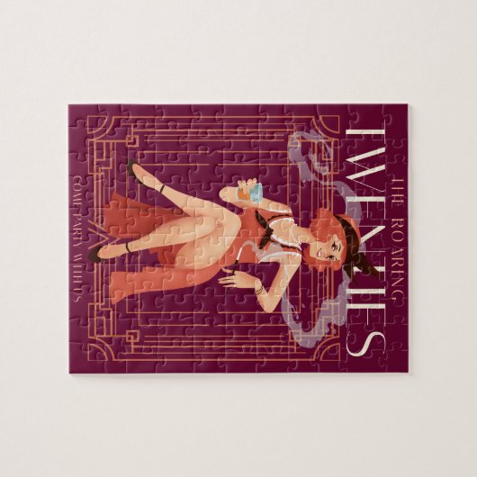 Roaring 20ties Retro Puzzle (Horizontal)