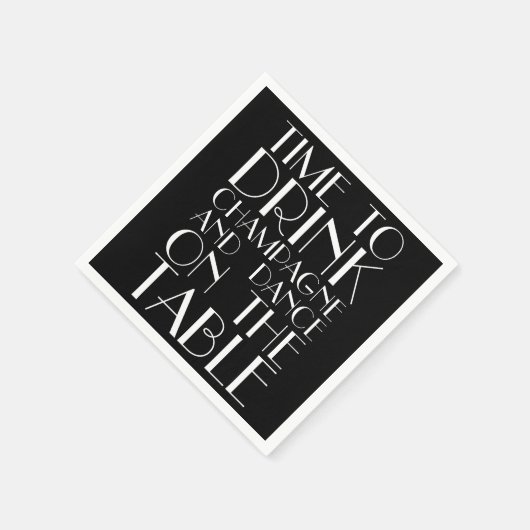 Roaring 2ties Napkin Serviette (Ecke)