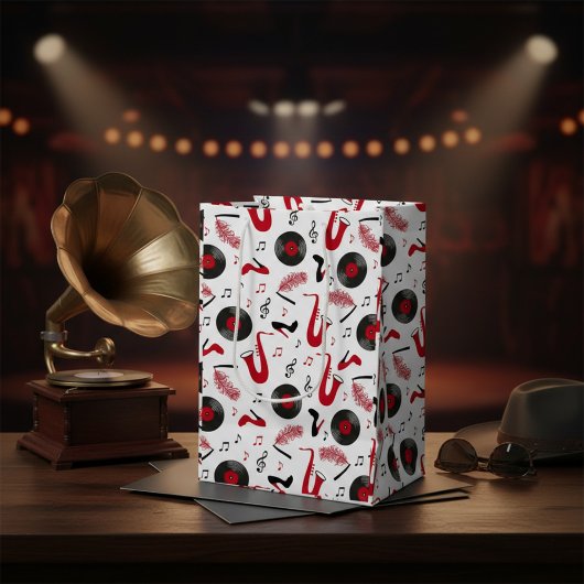 Roaring Art Déco der 1920er Jahre Mittlere Geschenktüte