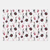 Roaring Art Deco Wrapping Paper der 1920er Jahre Geschenkpapier Set (Vorderseite 3)
