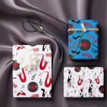 Roaring Art Deco Wrapping Paper der 1920er Jahre