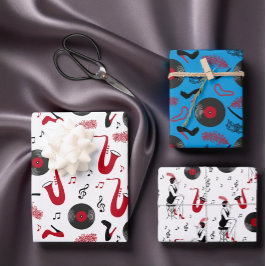 Roaring Art Deco Wrapping Paper der 1920er Jahre Geschenkpapier Set