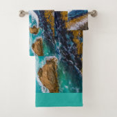 Roaring Bay am Nugget Point Badhandtuch Set (Insitu)