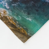 Roaring Bay am Nugget Point Fleecedecke (Ecke)