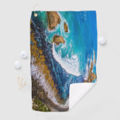 Roaring Bay am Nugget Point Golfhandtuch (Insitu)