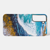 Roaring Bay am Nugget Point Samsung Galaxy Hülle (Rückseite (Horizontal))