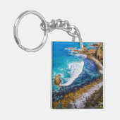 Roaring Bay am Nugget Point Schlüsselanhänger (Vorderseite links)