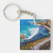 Roaring Bay am Nugget Point Schlüsselanhänger (Vorderseite)