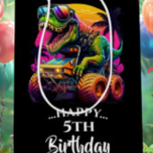 Roaring Birthday Fun Ahead Mittlere Geschenktüte