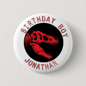 Roaring Birthday Überraschung Button (Vorderseite)