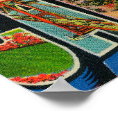 Roaring Camp Railway, CA - Großbuchstaben Szenen Poster (Ecke)