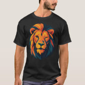 Roaring Confidence - Winking Lion T-Shirt (Vorderseite)