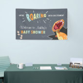 Roaring Dinosaur Baby Dusche Dino Backdrop Banner (Messeveranstaltung)