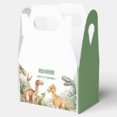 Roaring Dinosaur Geburtstagsparty Geschenkschachtel (Geöffnet)
