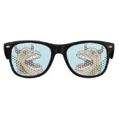 Roaring Dinosaur Partybrille (Vorderseite)