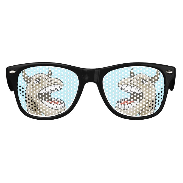 Roaring Dinosaur Partybrille (Vorderseite)