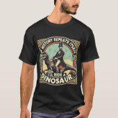 Roaring Dinosaurier Design T-Shirt (Vorderseite)
