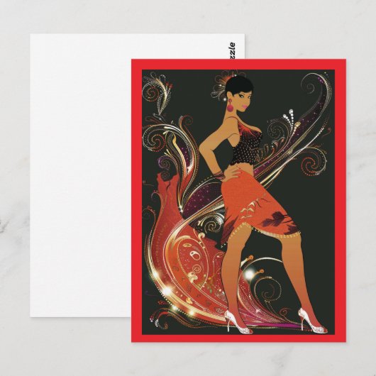 ROARING ERA #1 POSTKARTE (Vorne/Hinten)