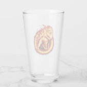 Roaring Fire Lion Glas (Rückseite)