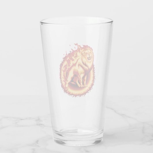 Roaring Fire Lion Glas (Rückseite)