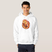 Roaring Fire Lion Hoodie (Vorne ganz)