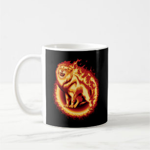 Roaring Fire Lion Kaffeetasse