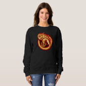 Roaring Fire Lion Sweatshirt (Vorne ganz)