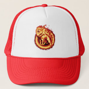 Roaring Fire Lion Truckerkappe