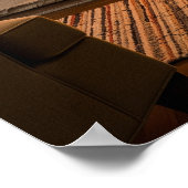 Roaring Fireplace Poster (Ecke)