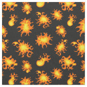 Roaring Flames Pattern Stoff (Nahaufnahme)
