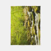 Roaring Fork im Frühjahr Fleecedecke (Vorderseite)