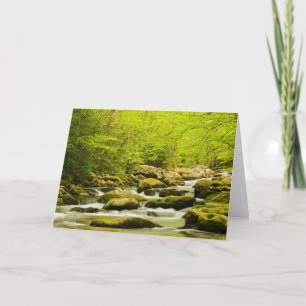 Roaring Fork im Frühjahr Karte