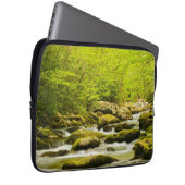 Roaring Fork im Frühjahr Laptopschutzhülle (Vorne Rechts)