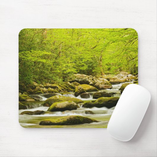 Roaring Fork im Frühjahr Mousepad (Mit Mouse)