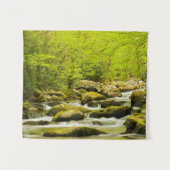 Roaring Fork in Spring Wandteppich (Vorderseite (Horizontal))