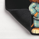 Roaring Giggles_ Lion In Pajama Costume For Sleepy Mousepad (Ecke)
