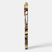 Roaring Gold Lion Head Phone Case (Rückseite / Links)