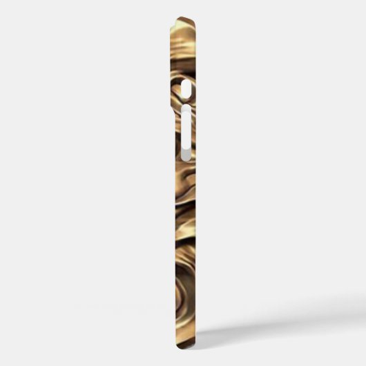 Roaring Gold Lion Head Phone Case (Rückseite / Links)