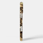 Roaring Gold Lion Head Phone Case (Rückseite / Rechts)