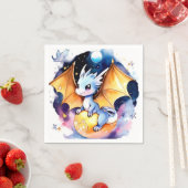 Roaring Good Time: Dragon Baby Dusche Serviette (Beispiel)