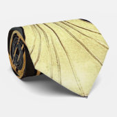 Roaring in den 1920er Jahren Art Deco Ägyptische S Krawatte (Gerollt)