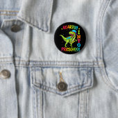 Roaring in der Vorschule Dinosaurier Lehrer Pre K Button (Beispiel)