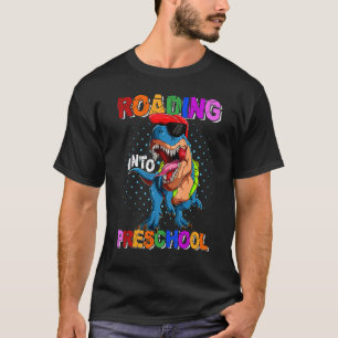 Roaring in der Vorschule Dinosaurier Lehrer Pre K T-Shirt