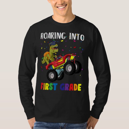 Roaring in die erste Stufe T-Shirt (Vorderseite)